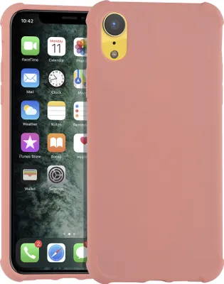 Produktbild von Apple iPhone X/Xs Pink Back cover case - Silicone