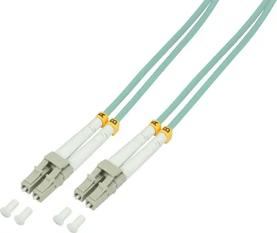Immagine prodotto di LogiLink Professional FP3LC30 Cavo patch in fibra ottica LogiLink, LC-Duplex - LC-Duplex, OM3, 30,0 m