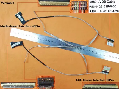 Produktbild von Displaykabel Bildschirm Screen cable version 3 kompatibel für ASUS R510CA-XX174H