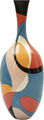 Immagine prodotto di Mauro Ferretti Vaso Rubik Ø25x66 cm multicolore