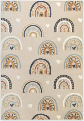 Produktbild von Hanse Home Adventures Kinderteppich Bowie Beige Multifarben