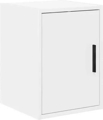 Immagine prodotto di vidaXL Armadio a muro per garage in legno bianco