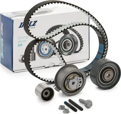 Produktbild von DOLZ SKD047 Zahnriemensatz für VW Golf V Schrägheck (1K1) 141-Zähne