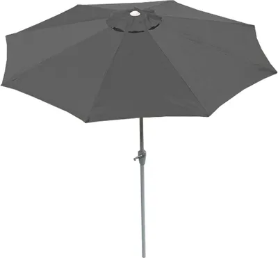 Obrázek produktu pro Slunečník N18 Ø 2,7m sklopný polyester/hliník - antracit