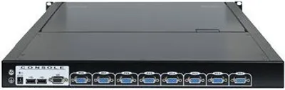 Obrázok produktu pre Inter-Tech KVM-1708, 43,2 cm (17"), 1280 x 1024 px, 300 cd/m², 1000:1, USB, PS/2, USB, PS/2