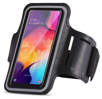 Produktbild von Sportarmband für Samsung Galaxy A20e Jogging Tasche Hülle Fitnesstasche Sport