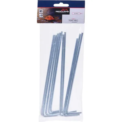 A package of tent pegs.