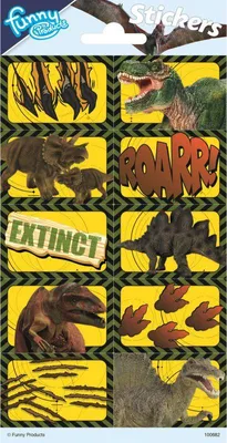Produktbild von 1 Bogen 3D Sticker Dinosaurier