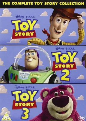 Produktbild von Disney Toy Story/Toy Story 2/Toy Story 3, Zeichentrickfilm/Cartoon, DVD, G, Englisch, 2D, 22/11/2010