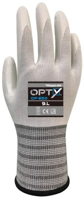 Productafbeelding van Wonder Grip OP-650 werkhandschoenen, wit, maat M/8 (verpakking van 2 stuks)