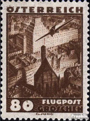 Produktbild von Briefmarken Österreich 1935 Mi 607 postfrisch Flugpost-Ausgabe