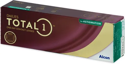 Produktbild von Dailies TOTAL1 für Astigmatismus (30 Linsen) Sterkte: -4.50, BC: 8.60, DIA: 14.50, cilinder: -2.25, as: 180°