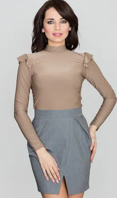Produktbild von Lenitif Minirock für Frauen Avare K389 grau L