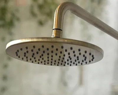 Produktbild von Kopfbrause bronziert 20 cm kalkabweisend inspizierbar