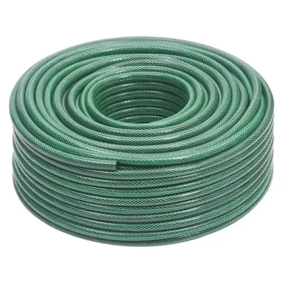 Image de The Living Store Tuyau d'arrosage vert 0,6" 100 m PVC