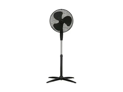 Produktbild von TRONIC Standventilator Schwarz 45 Watt mit Schwenkfunktion und höhenverstellbarem Standfuß