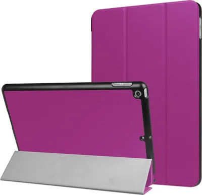 Produktbild von Mobigear Tri-Fold iPad 6 (2018) Hülle Klapphülle - Lila