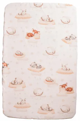 Produktbild von Polstrój Spannbettlaken für Beistellbett 50x82 cm Baumwolle