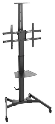 Produktbild von myWall HP 106, 94 cm (37"), 177,8 cm (70"), 200 x 200 mm, 600 x 400 mm, 0 - 10°, Schwarz