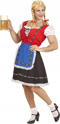Productafbeelding van Drag queen dirndl voor heren