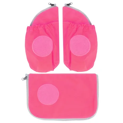 Produktbild von ergobag Seitentaschen Zip-Set CUBO pink BIS KOLLEKTION 2019