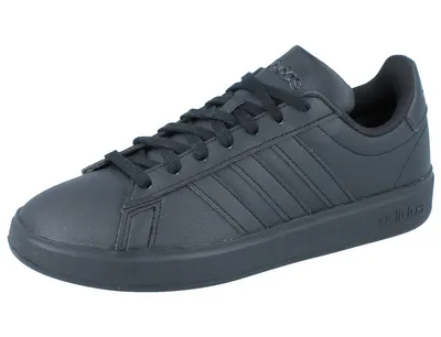 Produktbild von ADIDAS Herren Sneaker schwarz schwarz Textil - Größe: UK 8