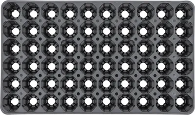 Produktbild von SIENA GARDEN Topfplatte 310x530 mm mit 60 Töpfen Ø 4,7 cm gelocht