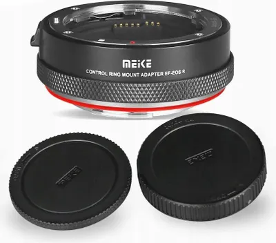 Zdjęcie produktu dla Adapter Canon EOS R RP na Obiektyw EF EF-S Chip AF + Pierścień Kontrolny / MK-EFTR-B