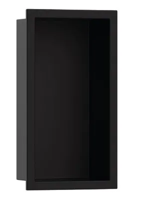 Zdjęcie produktu dla Hansgrohe XtraStoris Original - Wnęka ścienna z ramą, 300x150x100 mm, czarny mat 56057670