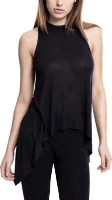 Produktbild von Urban Classics Top Damen Ladies HiLo Viscose Top schwarz L