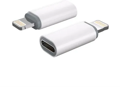Obrázek produktu pro INF FA03 Bílý adaptér USB-A na USB-C ve stylu Apple 27W