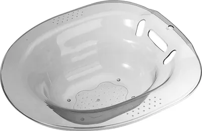 Produktbild von Sitzbadewanne für Hämorrhoiden, große Kapazität, breite Sitzfläche, Überlaufschutz, breiter Sitz, universelle Passform