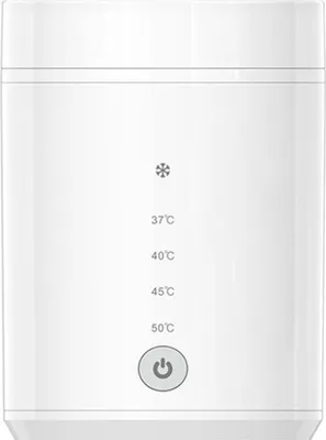 Produktbild von Tragbarer multifunktionaler Babyflaschenwärmer, 4 Temperaturstufen, 8800 mAh Akku, Edelstahlbehälter, Type-C Schnellladung