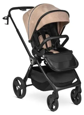Image de Poussette Kidnort Isbjörn réglable jusqu'à 22 kg, marron, avec accessoires