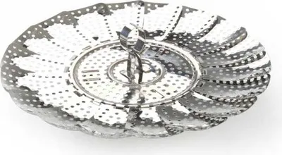 Image de Passoire à vapeur, extensible, acier inoxydable Culinaria 23 cm
