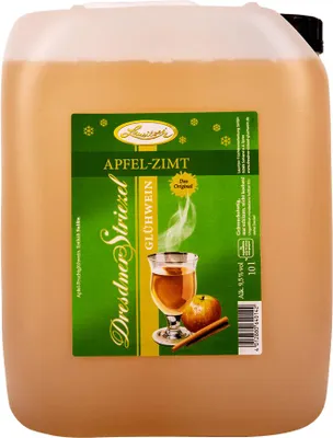 Produktbild von Glühwein 10l Kanister Apfel-Zimt Lausitzer