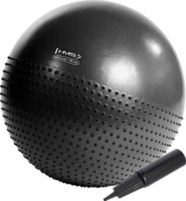 Immagine prodotto di Palla da ginnastica massaggiante HMS YB03N 75 cm nero