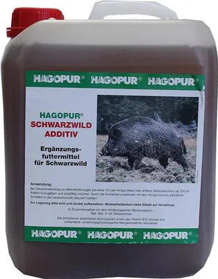 Produktbild von Hagopur Schwarzwild-Additiv Wildschadenverhütung Lockmittel 5L