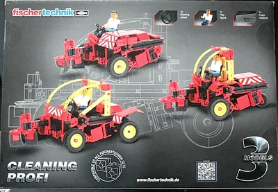 Obrázok produktu pre Fischertechnik 542133 Technológia stavebnice Čistenie Profi 312 dielov 3 stavebné varianty