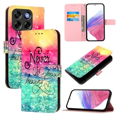 Image de Pour ZTE Blade V70 Vita / Nubia V70 Design en similicuir Motif Book Wallet Housse