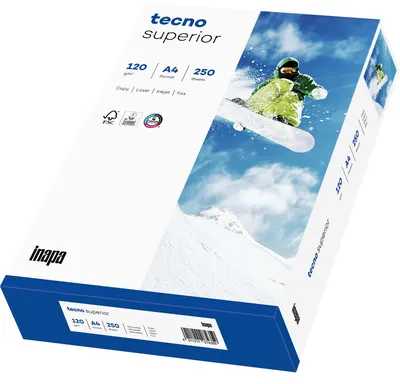 Obrázek produktu pro tecno 2100011530 Superior multifunkční papír, A4, 120 g/m2