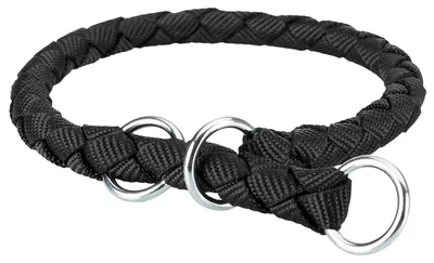 Immagine prodotto di Trixie Collare di nylon rotondo CAVO - Nero Taglia: L:47-55cm/18mm