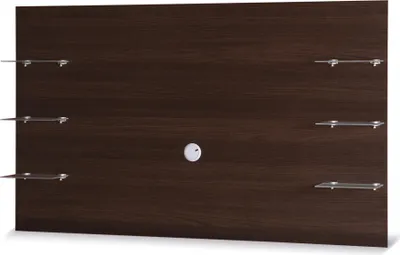 Obrázok produktu pre Nástenný panel s poličkami ANDOVER - gaštan wenge