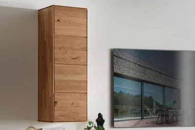 Produktbild von Hängeschrank 40x123cm 'Prag' Wildeiche geölt WZ-0546