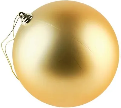 Produktbild von DECOLED Kunststoffkugel, Ø 30 cm, champagner, matt, UV