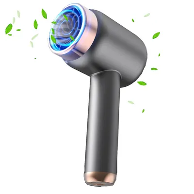 Produktbild von Kabelloser Haartrockner,1000W Föhn Ionen mit 3 Hitze und 2 Geschwindigkeiten,Hair Dryer für zu Hause und unterwegs, leise und effizient,grau