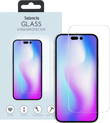 Productafbeelding van Selencia Gehard Glas Screenprotector voor de Apple iPhone 14 Pro