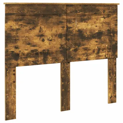 Obrázek produktu pro vidaXL Čelo postele Kouřový dub 100 cm Dřevěný materiál