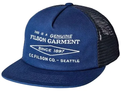 Immagine prodotto di Cappellino Filson Filson Diamond Trucker Mes Blue da Uomo