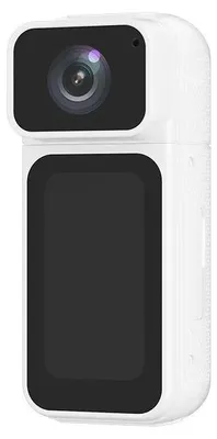Obrázek produktu pro HD sportovní kamera – mini akční kamera – 1080p, 60 snímků za sekundu – stabilizace obrazu – magnetický držák na krk – detekce pohybu – 3,7cm displej – 64 GB, bílá
